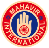 Mahavir International emblem